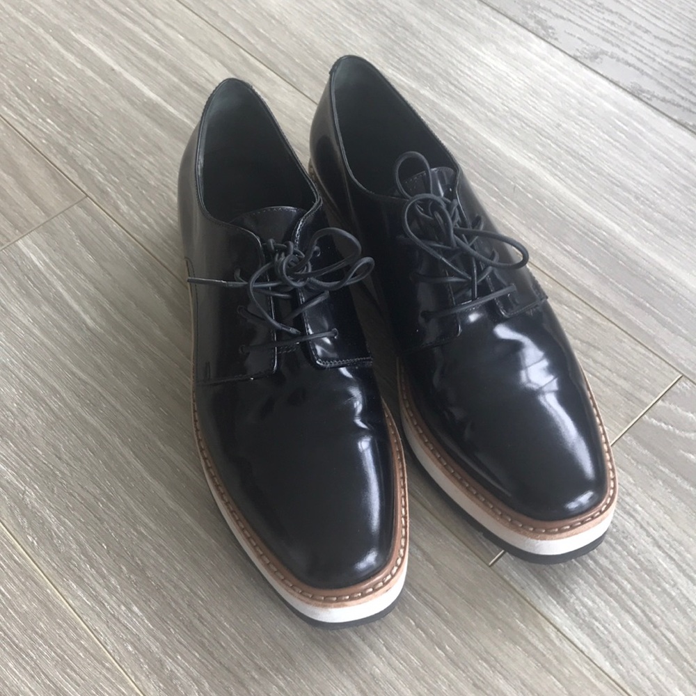Vince Reed Platform Oxford Lace Ups